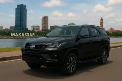 sewa fortuner makassar